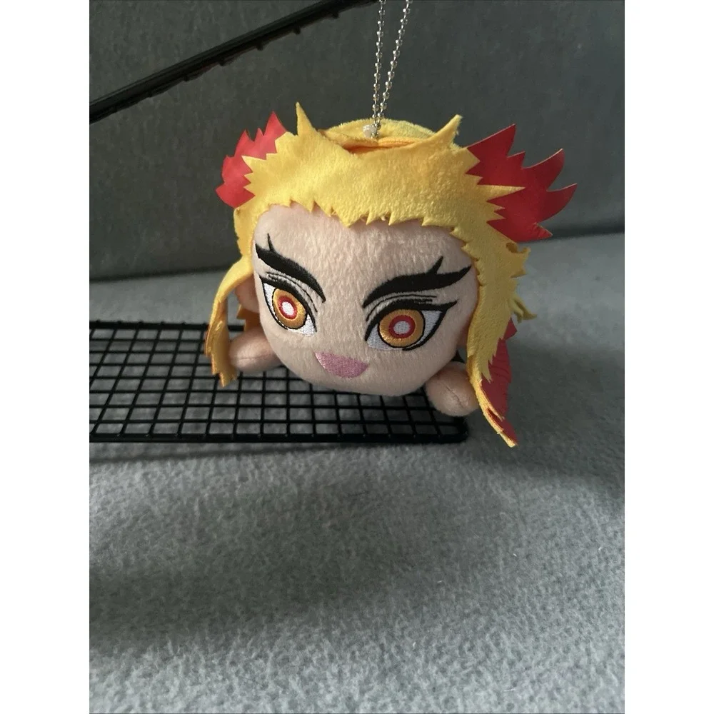 Rengoku Kyojuro Demon Slayer Keychain 8in Nesoberi Small‎ Plush Kimetsu no yaiba
